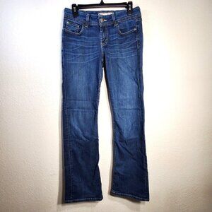 BKE Wendi Womens Jeans Medium Wash Bootcut Denim Jeans Size 28L 30x32